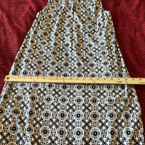 Soma Sleeveless Keyhole Maxi Dress Origin Geo Ginger Root. Size XS. - Picture 10 of 16